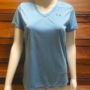 Under Armour NWT Women’s DFO W Velocity Vneck Twist Blue XS